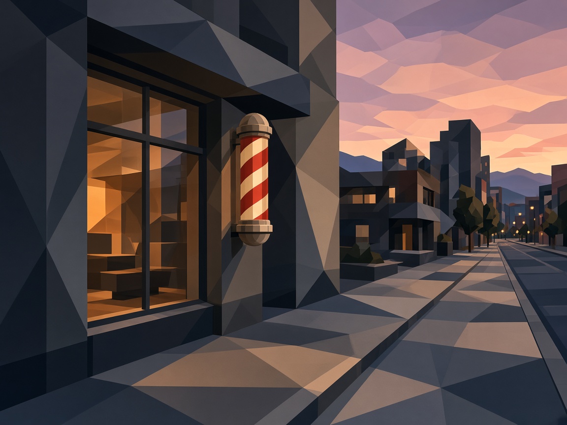 Geometric Rainier Avenue storefront planes