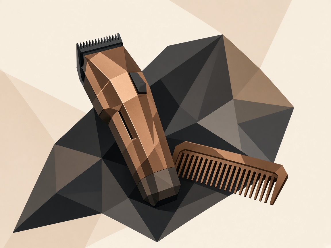 Geometric still life of clippers